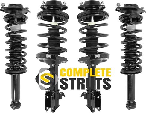 COMMENTERSTRUTS - مجموعات الدعامات الكاملة الأمامية والخلفية مع استبدال Coil Springs لعام 2010-2012 Subaru Outback Automatic - مجموعة من 4 in Saudi Arabia