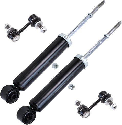 Detroit Axle - 4PC Rear Shock Absorbers w/Rear Sway Bar Links for 2004 2005 2006 2007 2008 2009 Nissan Quest in Saudi Arabia