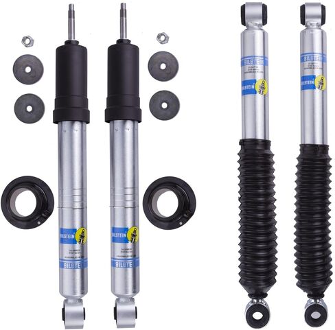 5100 Series Set of Front & Rear Shocks fits 1996-2004 Tacoma with 1-1.5" Lift | TrendsAuto Decal | 24-249928 33-247724 33-247717 in Saudi Arabia