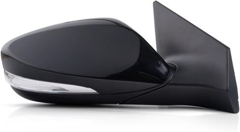 لـ Hyundai Elantra 2011 2012 2013 Door Mirror Passenger Side | السلطة | ساخنة | مع مؤشر إشارة | الطلاء لمطابقة | استبدال 87620-3y000 | HY1321178 in Kuwait