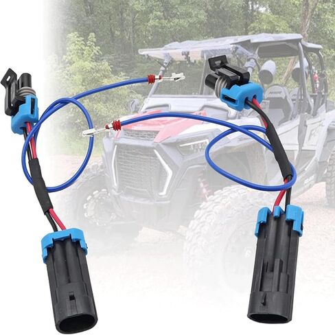 Gxarts 2pc PowerSports أحزمة الأسلاك تسخير Fang Lights ملحق الضوء متوافق مع Polaris RZR Turbo S XP4 1000 XP 2019 2020 2021 in Saudi Arabia