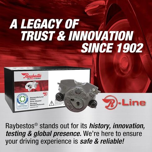 Raybestos R-Line Replacement Remanufactured Front Disc Brake Caliper for Select Toyota 4Runner/FJ Cruiser/Tacoma Model Years (FRC11554) (Renewed) in Saudi Arabia