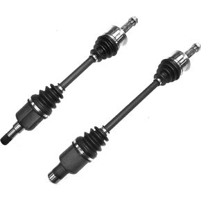 DTA DT1239323941 Front Driver and Passenger Side Premium CV Axles (New Drive Axle Assemblies - 2 pcs Pair) Compatible with 2010-2013 Suzuki SX4 AWD with Manual Transmission Only in Kuwait