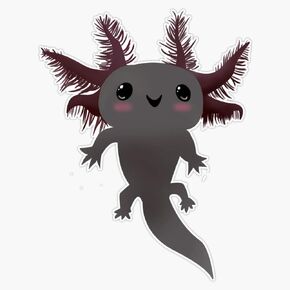 Axolotl 3 Vinyl Waterproof Sticker Decal Car Laptop Wall Window Bumper Sticker 5" in Saudi Arabia