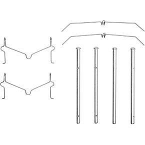 Dynamic Friction Company Front Disc Brake Hardware Kit 340-76066| Fits 2008-2021 Lexus LX570, Toyota Land Cruiser; 2008-2022 Toyota Sequoia; 2007-2021 Toyota Tundra in Kuwait