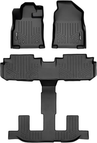 MAXLINER Custom Fit Floor Mats 3 Row Liner Set Compatible with 2019-2025 Subaru Ascent in Saudi Arabia