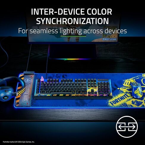 Razer Goliathus Extended Chroma Gaming Mousepad: Customizable RGB Lighting - Soft, Cloth Material - Balanced Control & Speed - Non-Slip Rubber Base - Halo Infinite Edition in Saudi Arabia
