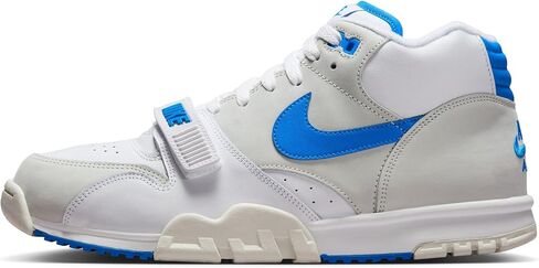 Nike Air Trainer 1 أحذية رجال (FJ4183-100 ، أبيض/قمة أبيض/صورة زرقاء) الحجم 9.5 in Saudi Arabia