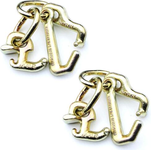 (Pack of 2) RTJ Cluster Hook HD Tow Truck Roll Back Wrecker Vehicle Car Hauler Trailer in Kuwait