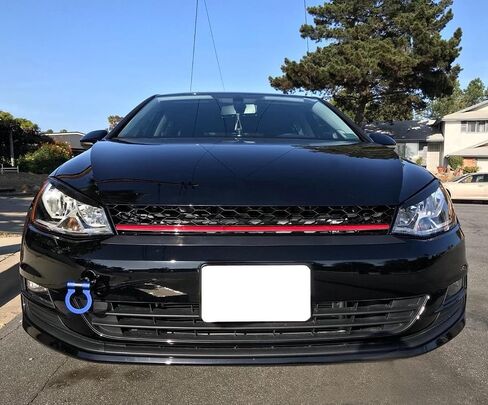 IJDMTOY RED TRACK RACING RACING RING RING متوافق مع فولكس واجن: 2015-2020 MK7 GTI Golf ، مصنوع من Aluminium خفيفة الوزن CNC in Saudi Arabia