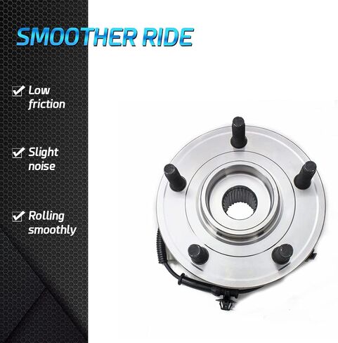 Pair 2 Front Wheel Hub and Bearing Assembly for 2006-2010 Jeep Commander Grand Cherokee in Saudi Arabia