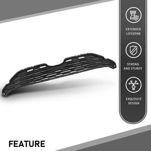 مجموعة مصد الشبكة العليا G-plus متوافقة مع Toyota RAV4 2016 2017 2018 531010R120 ، to1200406 Black in Kuwait
