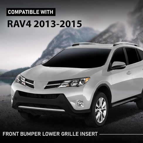 مجموعة مصد الشبكة العليا G-plus متوافقة مع Toyota RAV4 2016 2017 2018 531010R120 ، to1200406 Black in Kuwait