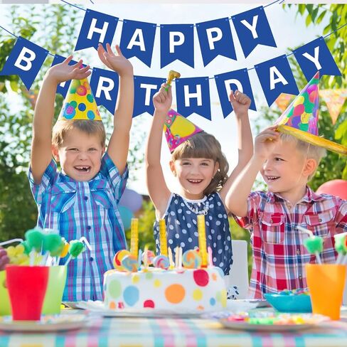 Hooqict Red Happy Birthday Banner Sign for Backdrop Red Birthday Party Decorations for Women Men Party Supplies Wall Door Banner Garland Bunting Flag in Saudi Arabia