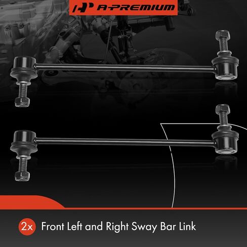 A-Premium 2 x Front Sway Bar Links Stabilizer Bar Links, Compatible with Toyota Yaris iA 2017-2018 & Scion iA 2016 in Saudi Arabia
