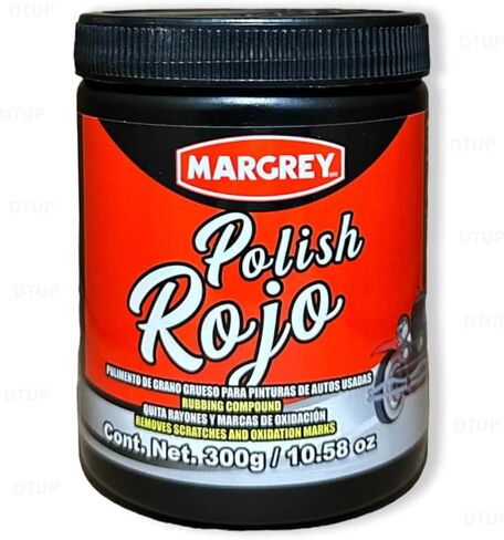 البولندية Rojo 10.58 أوقية ، مركب فرك خشن لطلاء السيارات المستعملة البولندية الأحمر in Saudi Arabia