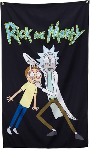 Rick and Morty Wall Banner (30" by 50") (Portal & Cats) in Saudi Arabia