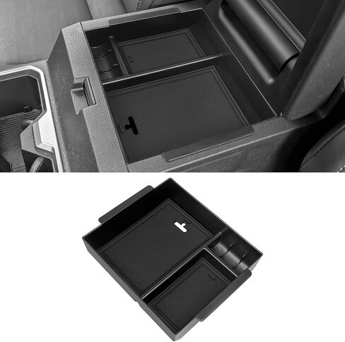 Center Console Organizer(with secret compartment) for Toyota 4Runner 2010-2022 2023 2024 Accessories Coin Holder Secondary Storage Box Insert Armrest Console Tray in Kuwait