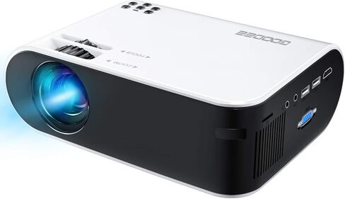 GooDee Smart 4K Projector with Wifi and Bluetooth, Google TV-Licensed Outdoor Movie Projector with NETFLIX /Prime Video/YouTube Built-in, Keystone Voice Control Home Theater Projector in Saudi Arabia