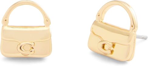 COACH Women's Signature Handbag Stud Earrings in Saudi Arabia