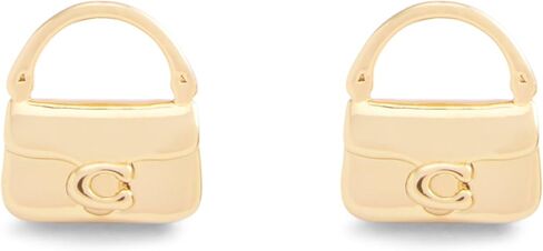 COACH Women's Signature Handbag Stud Earrings in Saudi Arabia