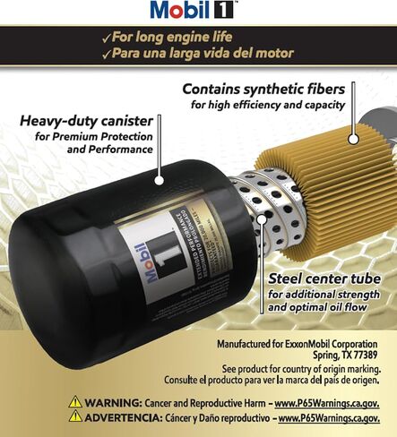 Mobil 1 M1-115A Extended Performance Oil Filter - (Pack of 6) in Kuwait