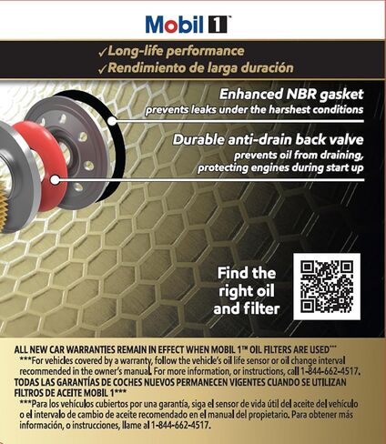 Mobil 1 M1-115A Extended Performance Oil Filter - (Pack of 6) in Kuwait