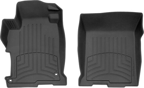 WeatherTech FloorLiner HP Custom Fit Floor Mats for Honda Accord - 1st Row (444811IM), Black in Kuwait