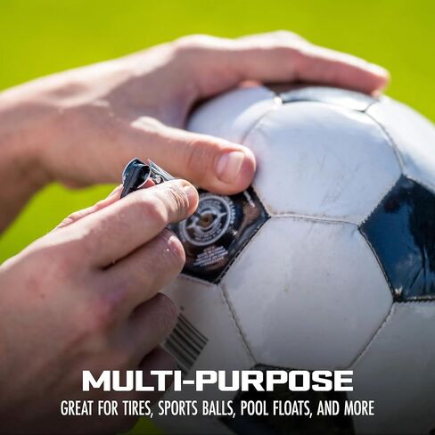 24V-AJC-MAX Cordless Portable Air Compressor Kit | W/ 1.3-Ah Battery, Nozzle Accessories, and Storage Bag in Kuwait