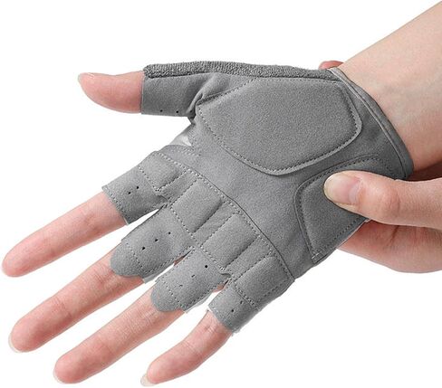 IPENNY Unisex Fingerless Cycling Gloves Sport Gym Protective Gloves Racing Mitts Non-Slip Breathable Half Finger Summer Gloves Mountain Road Bike Riding Bicycle Running Gloves in Kuwait
