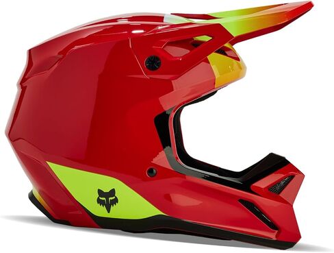 Fox Racing V1 Motocross Helmet ، Ballast Flo Red ، Large in Saudi Arabia