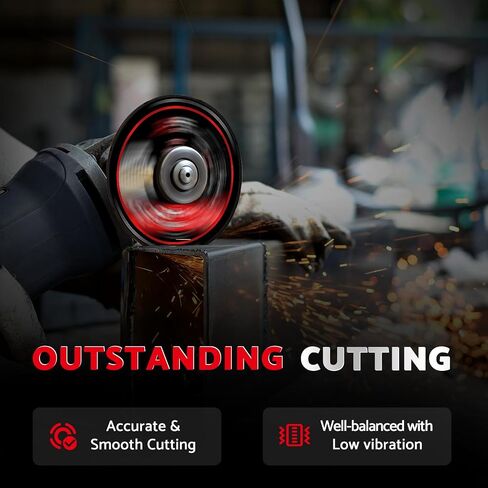 S & F Stead & Fast Diamond Cutting Wheel 4 1/2 بوصة مع 7/8 '' Arbor ، 4.5 قطع العجلة للمعادن ، حديد التسليح ، الترباس ، سبائك ، النحاس ، الصلب ، الحديد الزهر in Kuwait