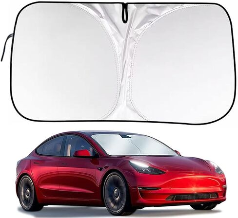 Sunshade for Car Windshield Sunshade Sun Shade Front Window Visor Foldable Accessories Cover Accordion Automotive Interior Protection Car Truck SUV Universal (57''x33.5'') in Saudi Arabia