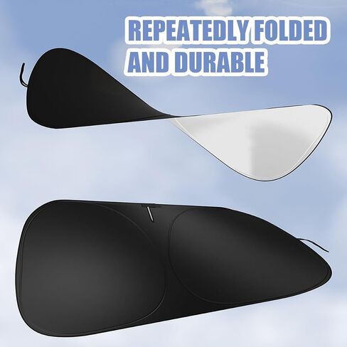Sunshade for Car Windshield Sunshade Sun Shade Front Window Visor Foldable Accessories Cover Accordion Automotive Interior Protection Car Truck SUV Universal (57''x33.5'') in Saudi Arabia