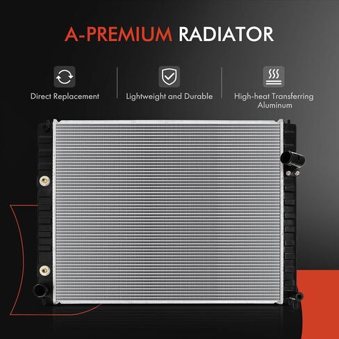 A-Premium Engine Coolant Radiator Assembly with Transmission Oil Cooler Compatible with Infiniti FX35 2009-2012, FX37 2013, FX50 2009-2013, Q70 2014-2017, Automatic Transmission in Saudi Arabia