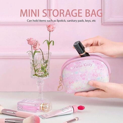 ambealla clear cosmetic bage bags makeup bags with with brush holder ، charge travel aduttry bage for women ، kincin kincinp storing storage for home & trips 3pcs 3pcs in Kuwait