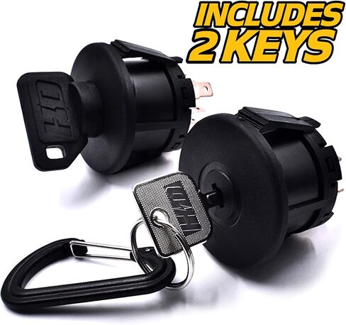 HD Switch Starter Ignition Key Switch Rebuild OEM Upgrade for Cub Cadet XT1-LT42 LT46 LT50 LT54 GT50 GT54 ST54, XT2-LX42 LX46 LX50 LX54 GX54, XT3-GS GSE GSX Lawn Tractor Riding Mower w/2 Keys in Saudi Arabia