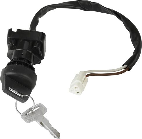 Caltric Ignition Key Switch Compatible with Kawasaki Prairie 360 Kvf360 4X4 2003-2013 ATV 27005-1229 in Saudi Arabia