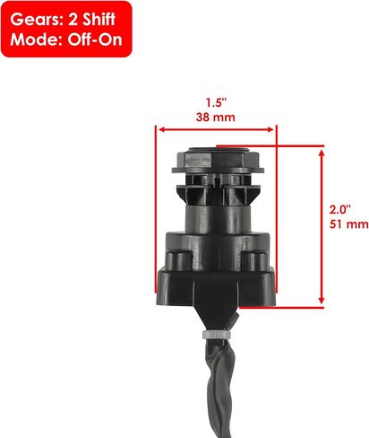 Caltric Ignition Key Switch Compatible with Kawasaki Prairie 360 Kvf360 4X4 2003-2013 ATV 27005-1229 in Saudi Arabia