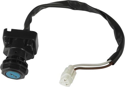 Caltric Ignition Key Switch Compatible with Kawasaki Prairie 360 Kvf360 4X4 2003-2013 ATV 27005-1229 in Saudi Arabia