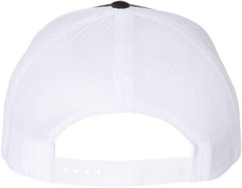 US Army Veteran USA Flag Embroidered Trucker Hat | Structured Mesh Back Military Vet Snap Back Baseball Cap in Saudi Arabia