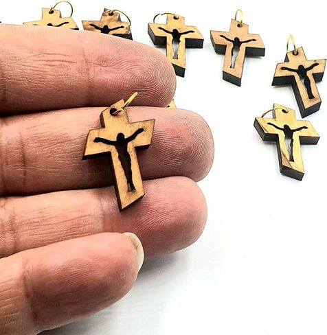 Zuluf Olive Wood Charms / Pendants, Wood in Saudi Arabia