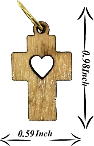 Zuluf Olive Wood Charms / Pendants, Wood in Saudi Arabia