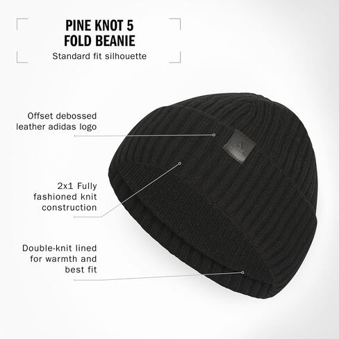Adidas Mens Pine Knot Ii Beanie (5149-PINE) in Saudi Arabia