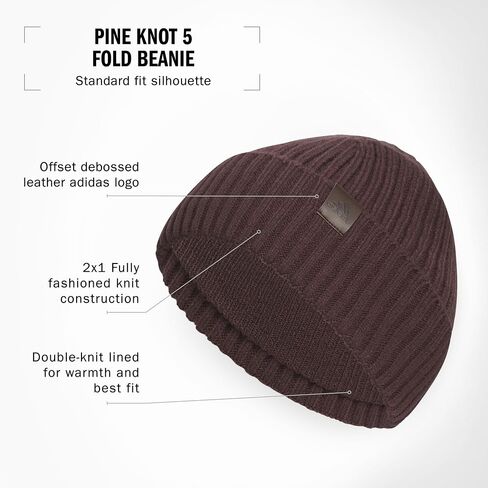 Adidas Mens Pine Knot Ii Beanie (5149-PINE) in Saudi Arabia