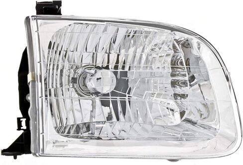 Garage-Pro Driver and Passenger Side Headlight for Toyota Sequoia 2001-2004 Halogen With bulb(s) For Models With 4-Speed Column Shift Automatic Transmission Replaces# 811100C020 811500C020 in Saudi Arabia