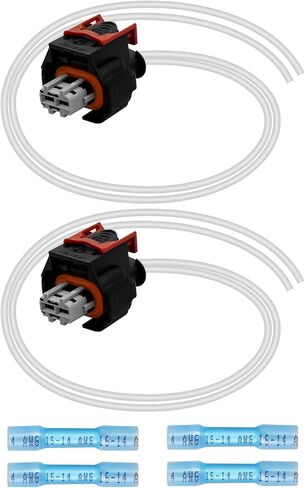PT3739 Fuel Injector Pigtail Connector Fit for Duramax L5P Engine V8 6.6L Chevrolet Cadillac GMC 2016-2022 Multi-Purpose Pigtail Kit 2 Pcs in Saudi Arabia
