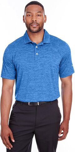 أيقونة Puma Golf Men's Heather Polo L Lapis Blue in Saudi Arabia