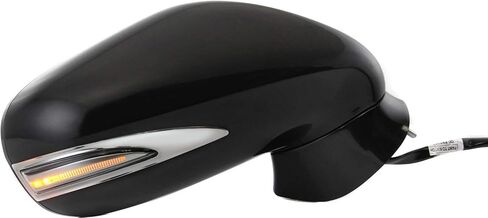Kool Vue Side Side Power مرآة مدفوعة لكزس IS250 IS350 2009-2013 مع مصباح إشارة الإشارة ومصباح البودل ؛ بدون سيارة سيدان قابلة للطلاء ، بالنسبة للموديلات التي لا ترفق/حزمة رياضية in Saudi Arabia