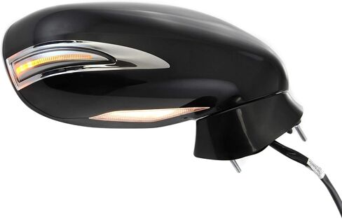 Kool Vue Side Side Power مرآة مدفوعة لكزس IS250 IS350 2009-2013 مع مصباح إشارة الإشارة ومصباح البودل ؛ بدون سيارة سيدان قابلة للطلاء ، بالنسبة للموديلات التي لا ترفق/حزمة رياضية in Saudi Arabia